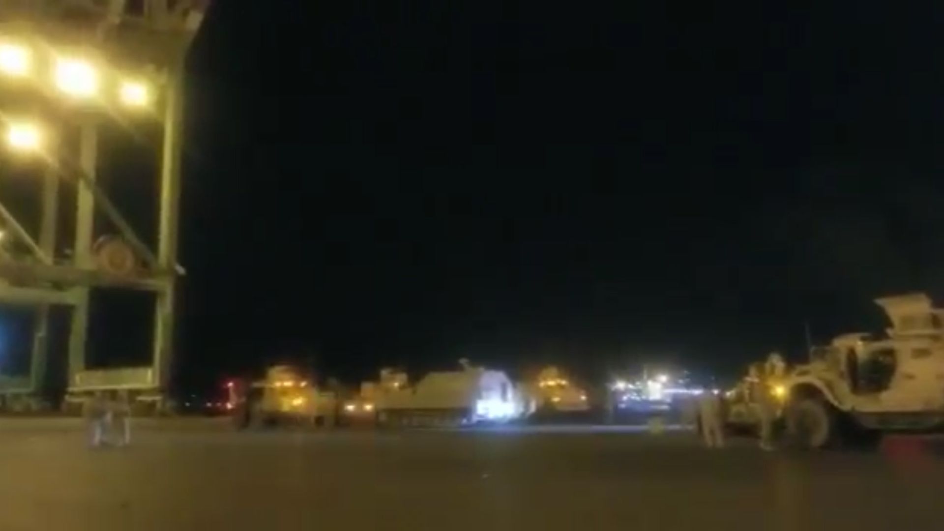 US weapons arrive in Yemen